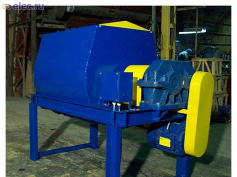 обновальный бетоносмеситель с горизонтальным валом , фотография 2