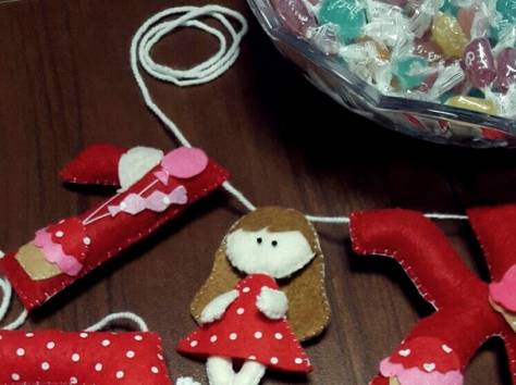 Имена из фетра на заказ! Именные гирлянды!, фотография 4