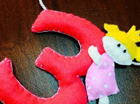 Имена из фетра на заказ! Именные гирлянды!, фотография 6