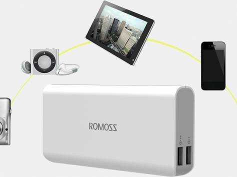 Переносной Аккумулятор Romoss solo 5 10000 мАч, фотография 3