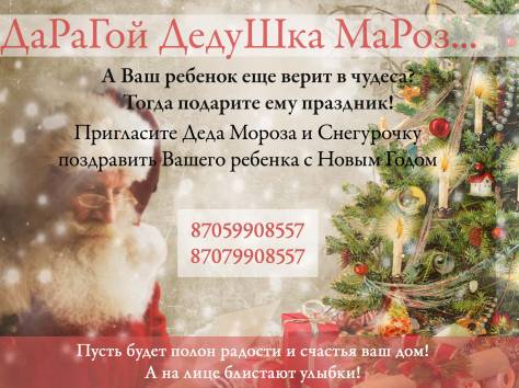 Дед Мороз и Снегурочка, фотография 1