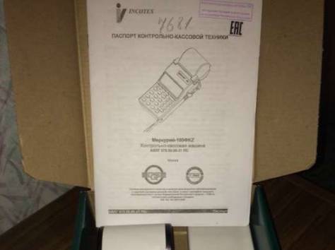 Продам кассовый аппарат Меркурий 180ф KZ , фотография 1