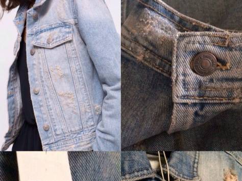 Стильная  джинсовая куртка размер XL, фотография 3