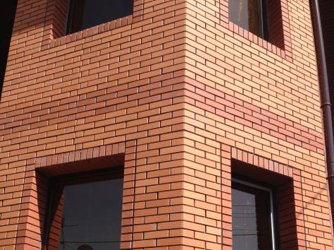 Облицовочный кирпич Персик Россия, фотография 3