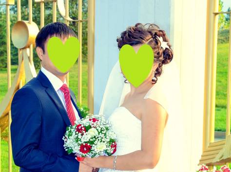 недорогое свадебное платье, фотография 1