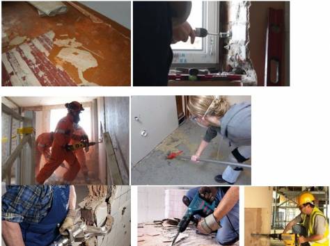 Демонтаж. Профессиональные демонтажные работы 2 700 тг за кв.м., фотография 1