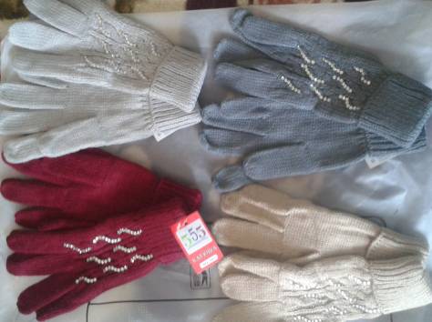 Варежки и перчатки оптом., фотография 5