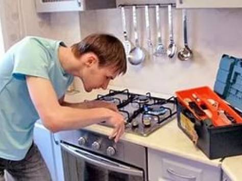 потключение, ремонт газовых плит., фотография 1
