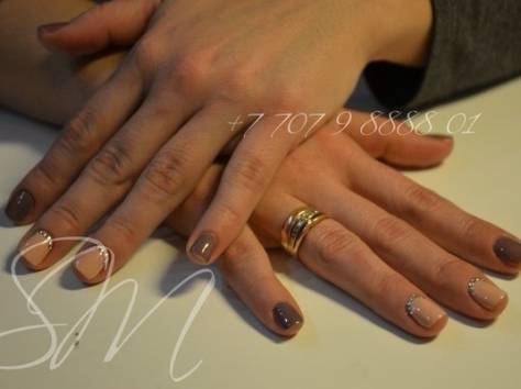 Маникюр, педикюр с гелевым покрытием. Шугаринг*, фотография 1