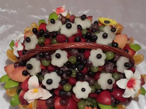 Фруктовый букет. Подарки Алматы. Доставка Алматы, фотография 1