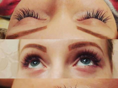 Наращивание ресниц на дому и с выездом на дом, фотография 1