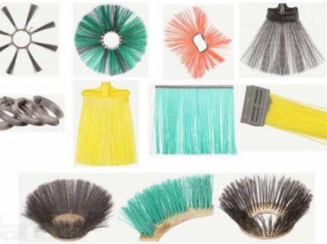 Щетки дисковые полипропиленовые, металлические, фотография 1