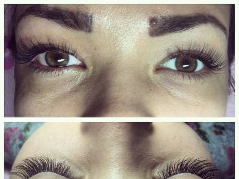 Наращивание ресниц, фотография 1