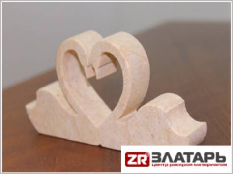 Резка камня на Гидроабразивном станке, фотография 2