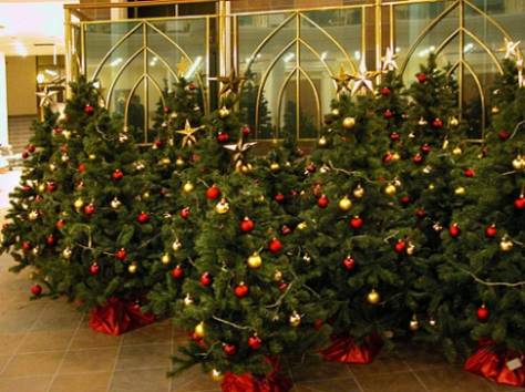 Новогодние искусственные елки, фотография 3