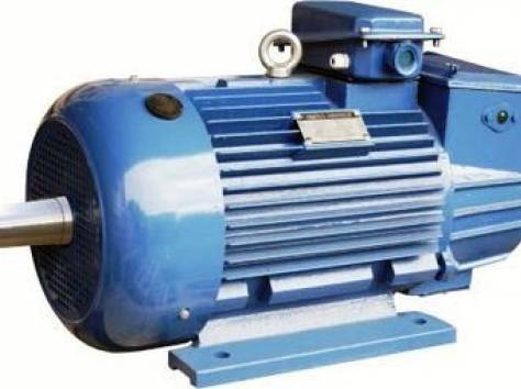 ЭЛЕКТРОДВИГАТЕЛЬ КРАНОВЫЙ С ФАЗНЫМ РОТОРОМ 5MTH 132 LA6, фотография 1