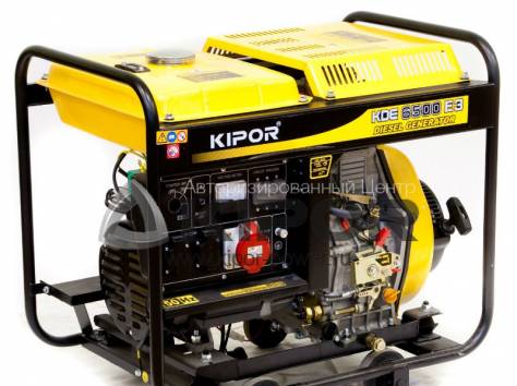 Дизельный генератор KDE6500E3 KIPOR , фотография 1