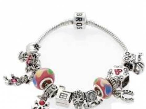 Стильные браслеты с шармами оптом, фотография 3