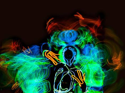 Неоновое шоу, фотография 2