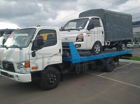 Установить,купить Хендай эвакуатор ломаная платформа,сдвижная платформа., фотография 2