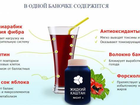 Жидкий каштан night+, фотография 1