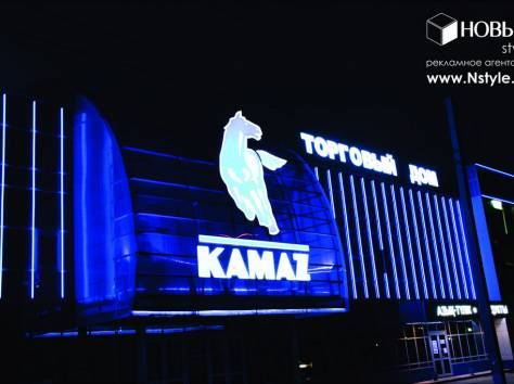 Наружная реклама, вывески, табло Астана, фотография 1