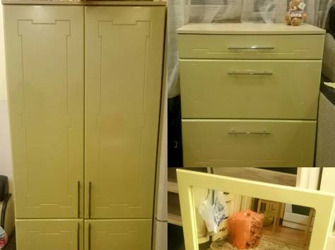 СРОЧНО!!! Продам гарнитур: шкаф+комод+зеркало, фотография 1