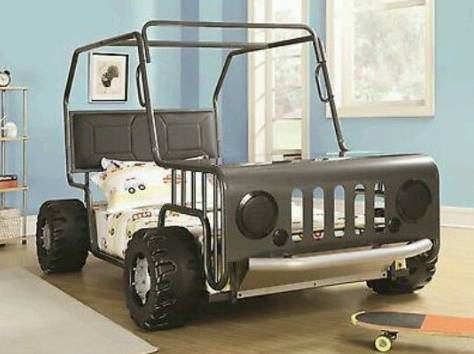 Детская кровать-машина (доставка по Казахстану), фотография 1