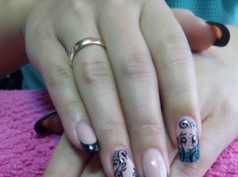 Наращивание ногтей, фотография 5