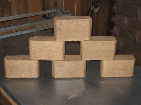 Дрова Raf (брикеты), фотография 1