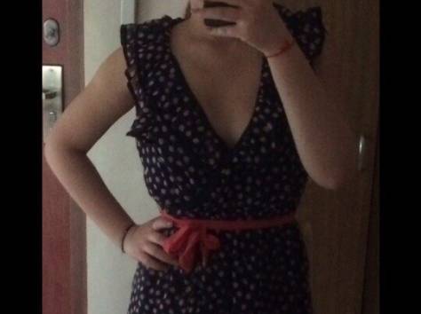 Срочно продам платье в горошек! ДЕШЕВО!, фотография 2