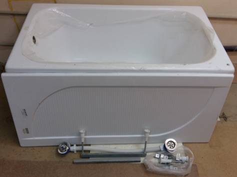 Продаю новую акриловую ванну длиной 120 см, фотография 2