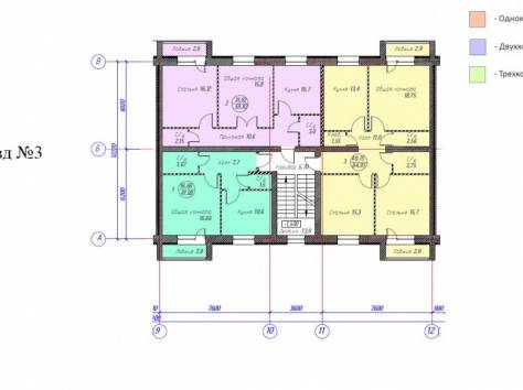 Срочно продается 3-комнатная квартира в строящемся доме, фотография 1
