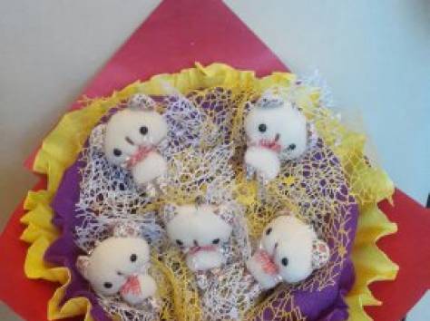 Букеты из игрушек, фотография 2