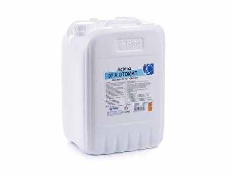 ACIDEX A 07 OTOMAT ― СРЕДСТВО ДЛЯ ГРЯЗНЫХ ПОВЕРХНОСТЕЙ., фотография 1
