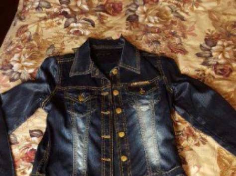 Продам джинсовый костюм, фотография 1