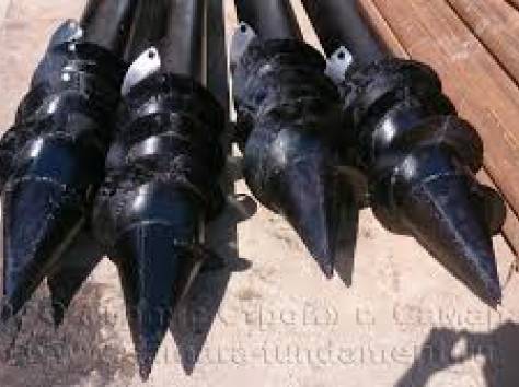 Винтовые сваи, фотография 2