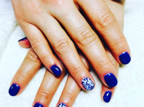 Маникюр+ гелиевое покрытие, фотография 9