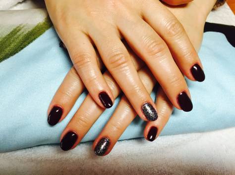 Маникюр+ гелиевое покрытие, фотография 10