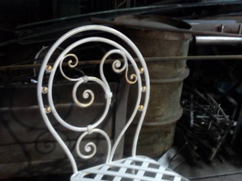 Кованые стулья, табуретки, фотография 3
