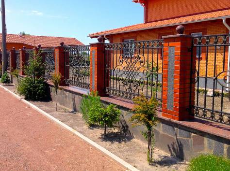 Кованые заборы, фотография 7