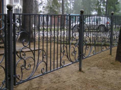 Кованые заборы, фотография 9