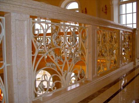 Кованые лестницы, перила, фотография 1