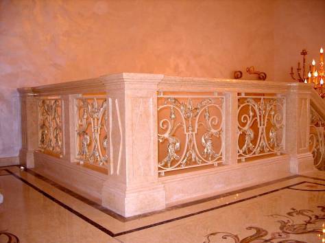 Кованые лестницы, перила, фотография 3