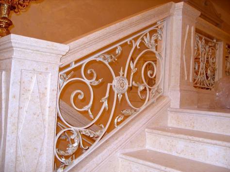 Кованые лестницы, перила, фотография 7