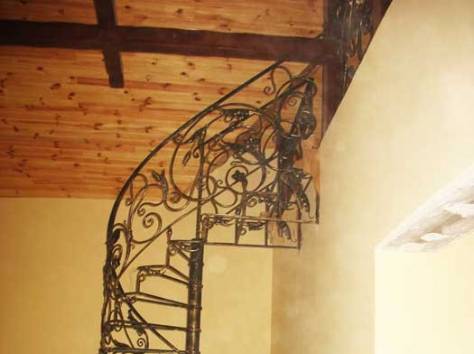 Кованые лестницы, перила, фотография 8