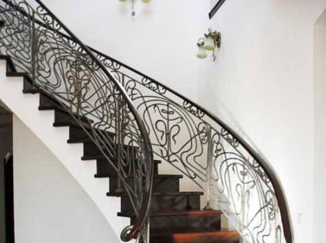Кованые лестницы, перила, фотография 9