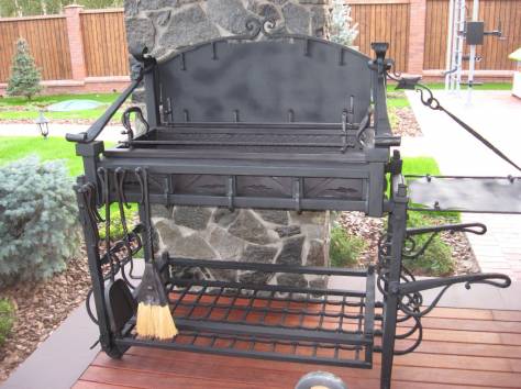 Кованые мангалы, фотография 5