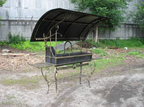 Кованые мангалы, фотография 6