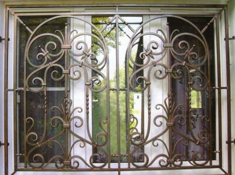 Кованые решетки на окна, фотография 6